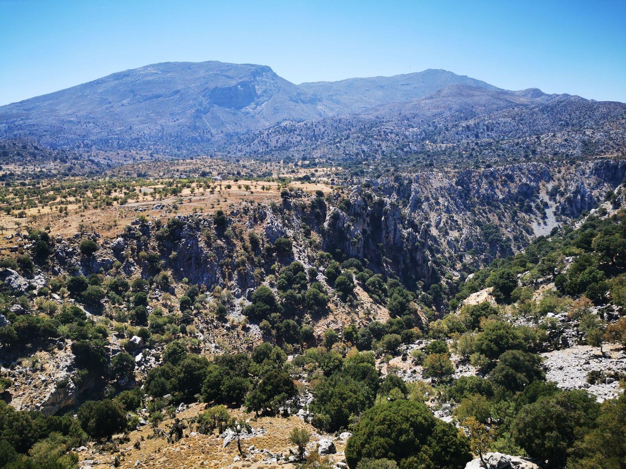 Défilé sur le plateau de Lassithi - Crète